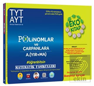 TYT AYT Polinomlar ve Çarpanlara Ayırma Ekokitap