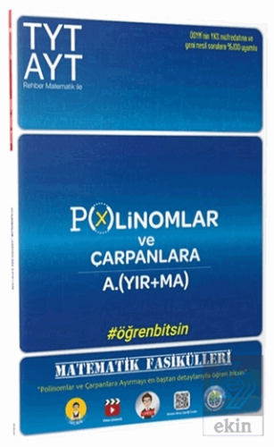 TYT AYT Matematik Fasikülü Polinomlar ve Çarpanlar