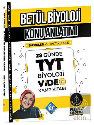 TYT Betül Biyoloji Şifreler ve Taktiklerle Konu An