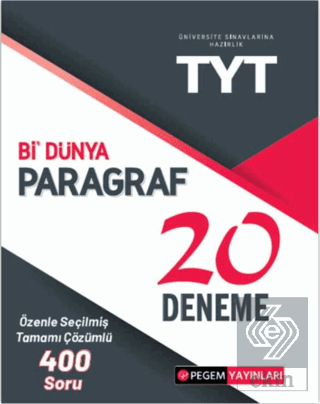 TYT Bi Dünya Paragraf 20 Deneme