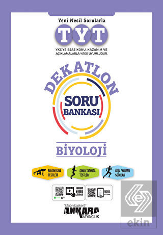 TYT Biyoloji Dekatlon Soru Bankası