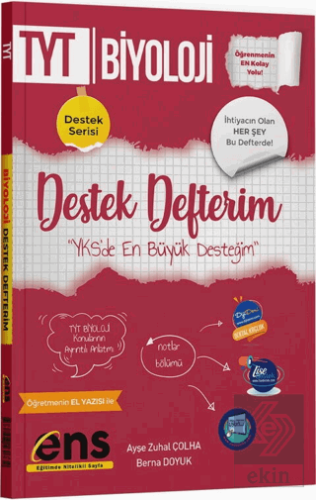 TYT Biyoloji Destek Defterim