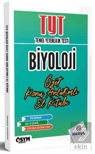 TYT Biyoloji Özet Konu Anlatımlı El Kitabı Kolektif Kurul Yayıncılık S
