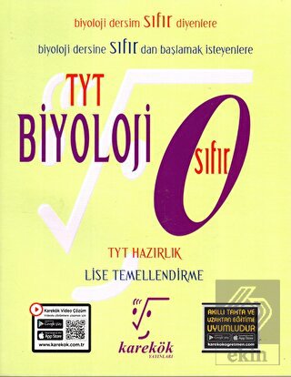 TYT Biyoloji Sıfıra Karekök Yayıncılık