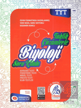 TYT Biyoloji Taktik Çözümlerle Soru Kitabı Karaağa