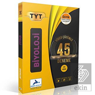 TYT Biyoloji Video Çözümlü 45 Deneme