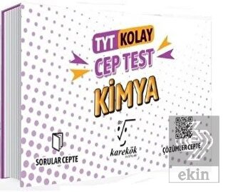 TYT Cep Test Kimya (Kolay)