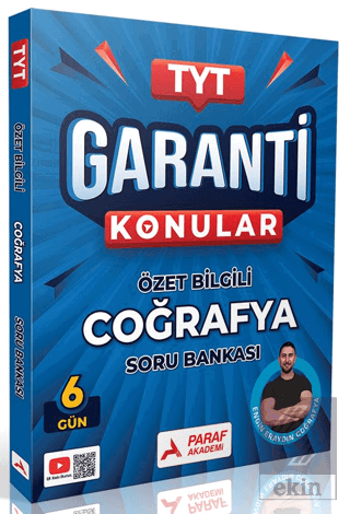 TYT Coğrafya Garanti Konular Soru Bankası
