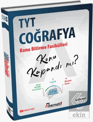 TYT Coğrafya Konu Bitirme Fasikülleri