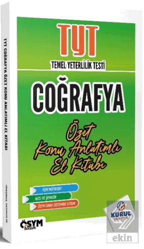 TYT Coğrafya Özet Konu Anlatımlı El Kitabı