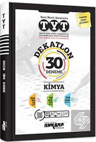 TYT Dekatlon Kimya 30 Deneme