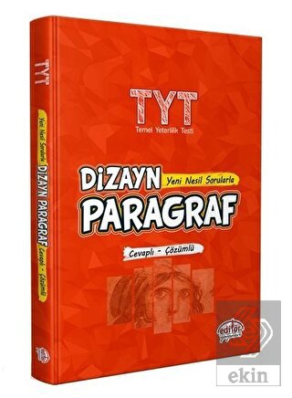 TYT Dizayn Yeni Nesil Sorularla Paragraf Soru Bank