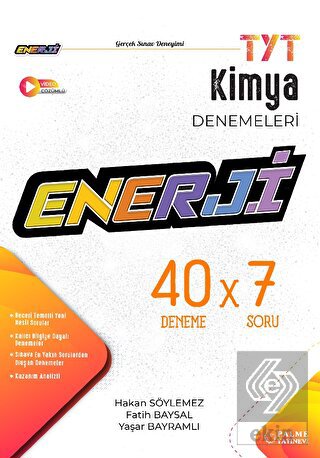 TYT Enerji Kimya 40 X 7 Deneme Kitabı