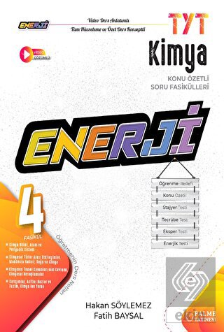 TYT Enerji Kimya Konu Özetli Soru Fasikülleri (4 F