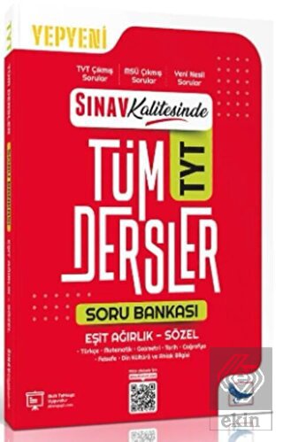 TYT Eşit Ağırlık Sözel Tüm Dersler Soru Bankası