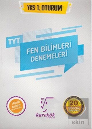 TYT Fen Bilimleri 20 Deneme Çözümlü