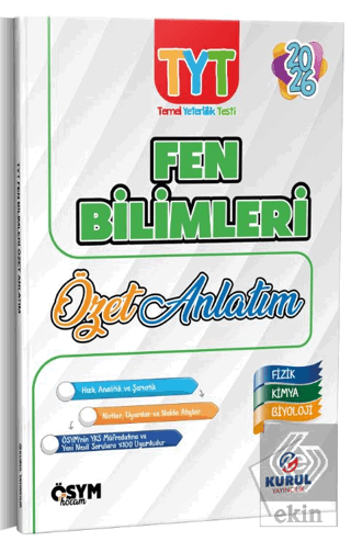TYT Fen Bilimleri Özet Anlatım