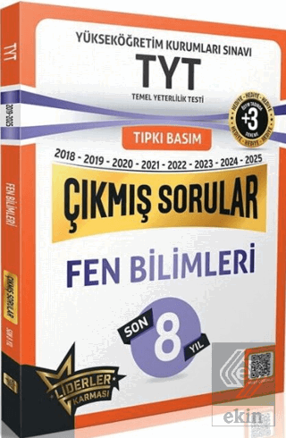 TYT Fen Bilimleri Son 8 Yıl Çıkmış Sorular