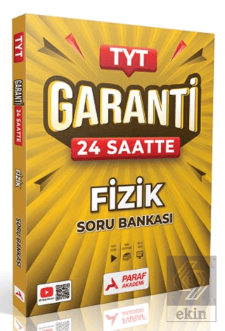 TYT Fizik 24 Saatte Garanti Soru Bankası