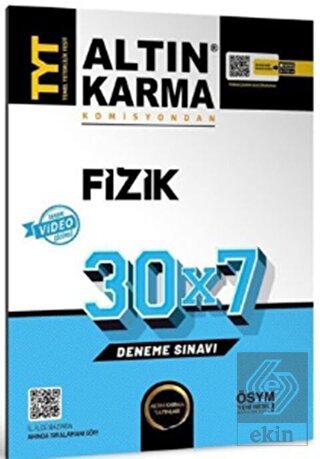 TYT Fizik 30 x 7 Deneme