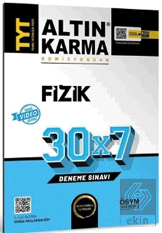 TYT Fizik 30 x 7 Deneme