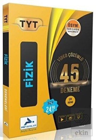 TYT Fizik Video Çözümlü 45 Deneme