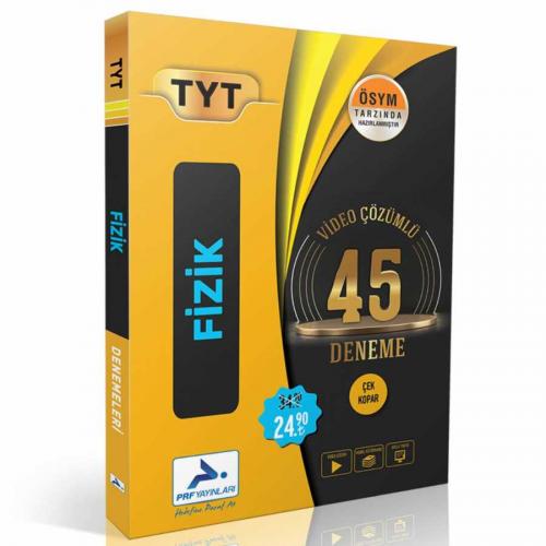 TYT Fizik Video Çözümlü 45 Deneme