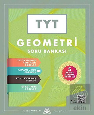 TYT Geometri Soru Bankası Marsis Yayınları