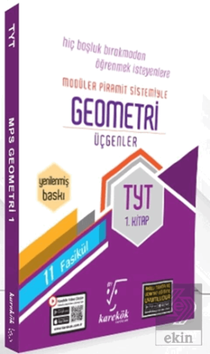 TYT Geometri Üçgenler 1. Kitap MPS 11 Fasikül