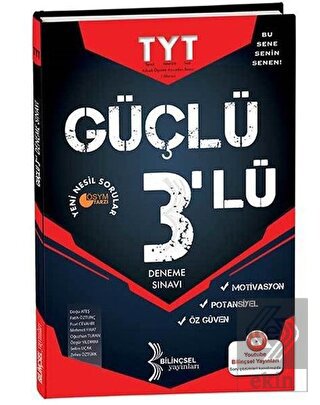 TYT Güçlü 3'lü Deneme Sınavı