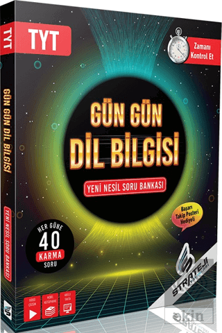 TYT Gün Gün Dil Bilgisi Yeni Nesil Soru Bankası