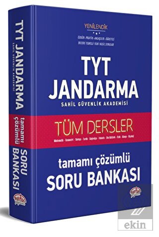 TYT / Jandarma Sahil Güvenlik Akademisi Tüm Dersle
