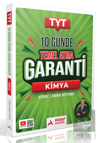 TYT Kimya 10 Günde Temel Atma Garanti