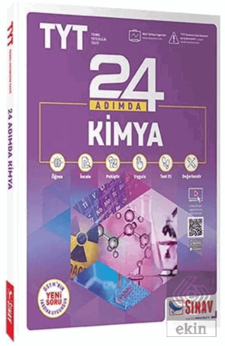 TYT Kimya 24 Adımda Konu Anlatımlı Soru Bankası