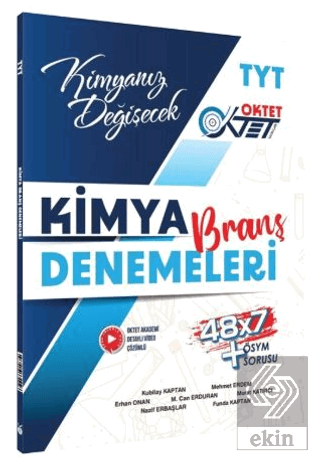 TYT Kimya 48 x 7 Branş Denemeleri