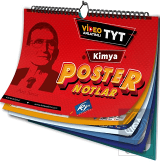 TYT Kimya Poster Notlar KR Akademi