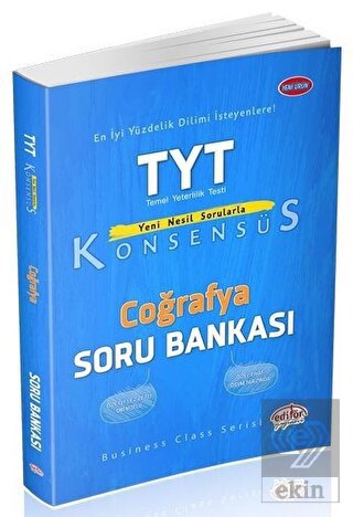 TYT Konsensüs Coğrafya Soru Bankası