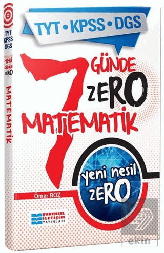 TYT KPSS DGS Yeni Nesil Zero Matematik