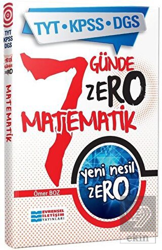 TYT KPSS DGS Yeni Nesil Zero Matematik