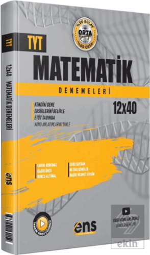 TYT Matematik 12 x 40 Denemeleri