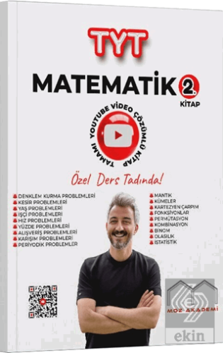 TYT Matematik 2. Kitap Tamamı Çözümlü Soru Bankası