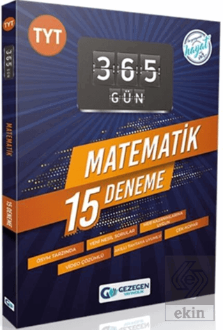 TYT Matematik 365 Gün 15 Deneme