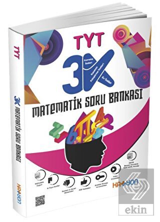 TYT Matematik 3K Soru Bankası Katyon Yayınları