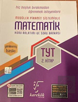 TYT Matematik Konu Anlatımı ve Soru Bankası 2. Kit