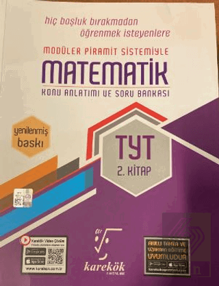 TYT Matematik Konu Anlatımı ve Soru Bankası 2. Kit
