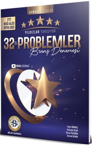 TYT MSÜ ALES KPSS DGS Problemler Yıldızlar Yarışıyor 32 li Branş Denem