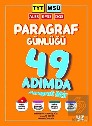 TYT MSÜ KPSS DGS ALES Paragraf Günlüğü