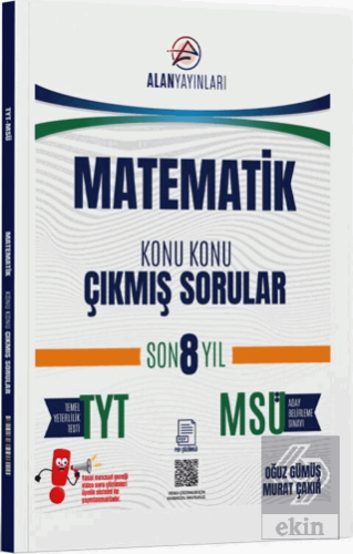 TYT MSÜ Matematik Konu Konu Çıkmış Sorular Son 8 Yıl