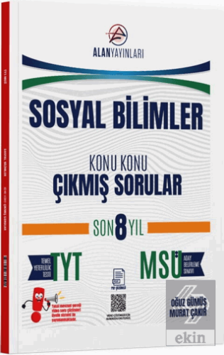 TYT MSÜ Sosyal Bilimler Konu Konu Çıkmış Sorular Son 8 Yıl