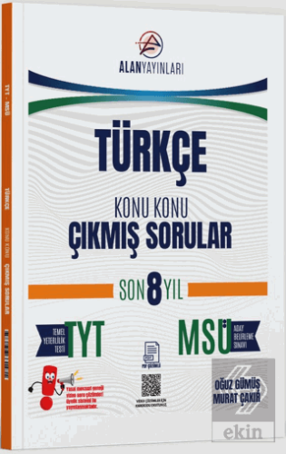 TYT MSÜ Türkçe Konu Konu Çıkmış Sorular Son 8 Yıl